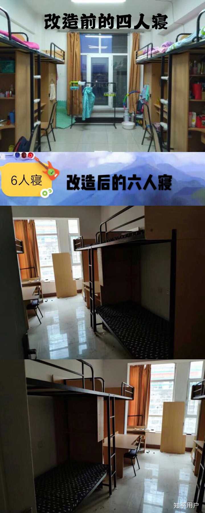 如何看待延边大学(校本部)将四人寝改为六人寝?
