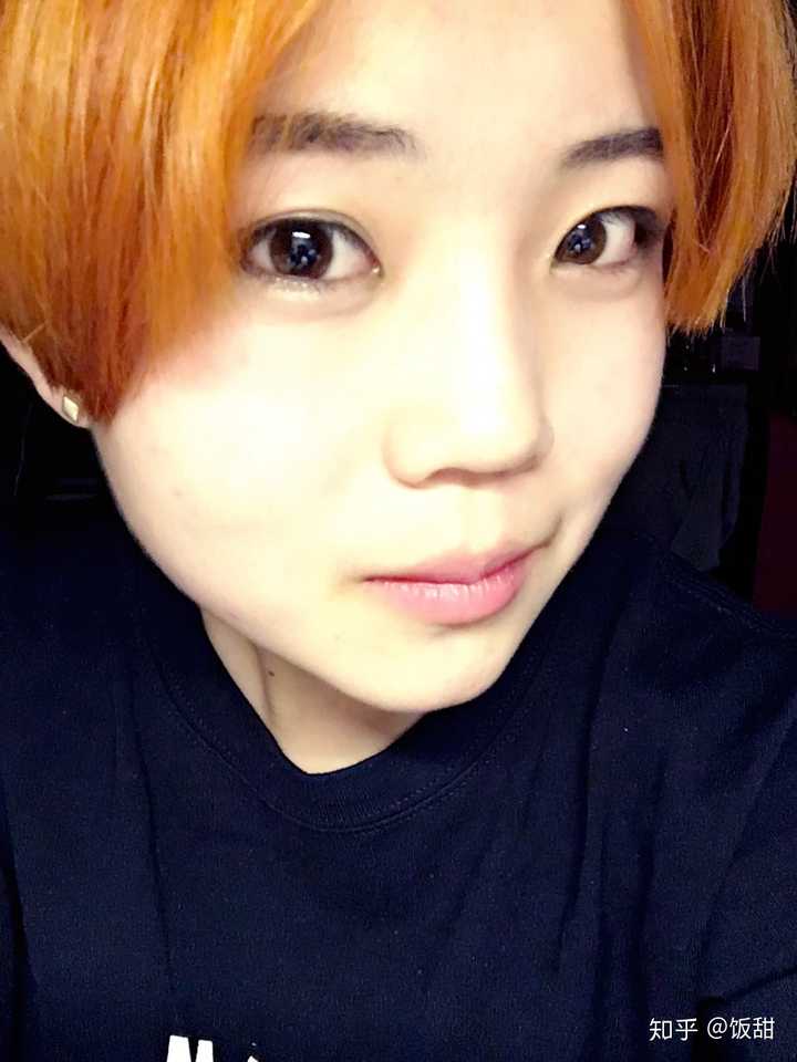 脸圆圆的女生该怎么剪帅a帅a的男生短发/能剪吗?