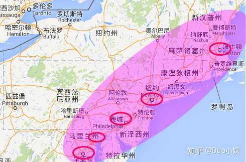 3,丰缘地区～九州/冲绳地方(灰色) 4,神奥地区～北海道地方(红色) 第