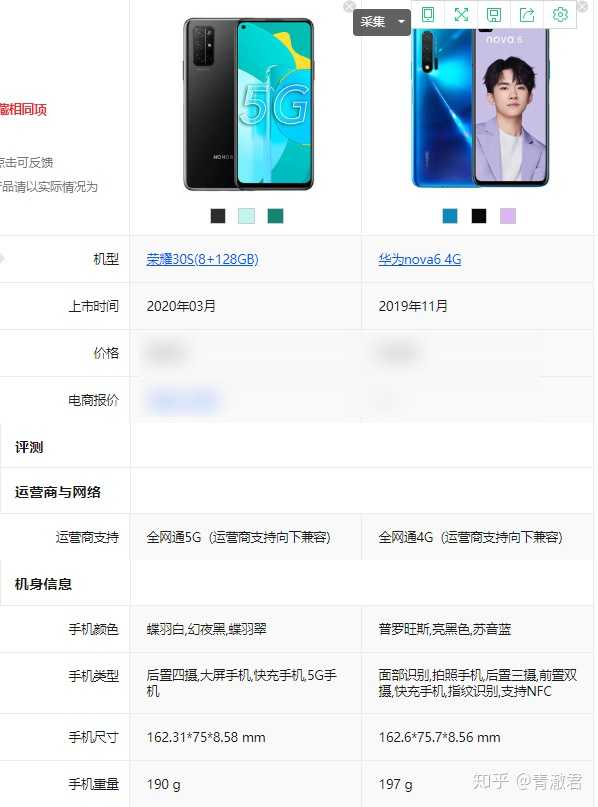 华为nova6和荣耀30s哪个性价比高些,功能好些?