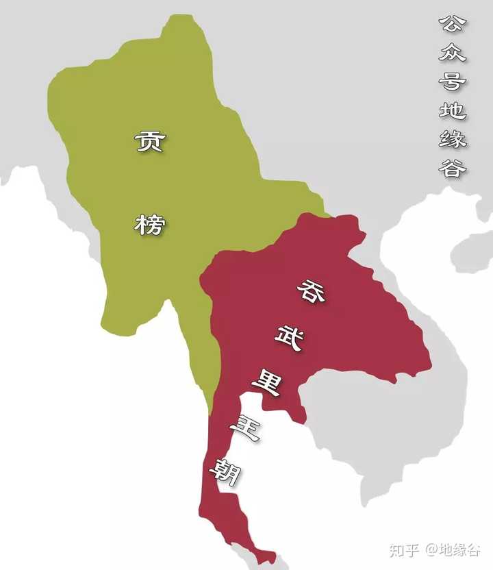 征服了泰国并仍试图建立代理人统治,但被华人郑信推翻,建立吞武里王朝