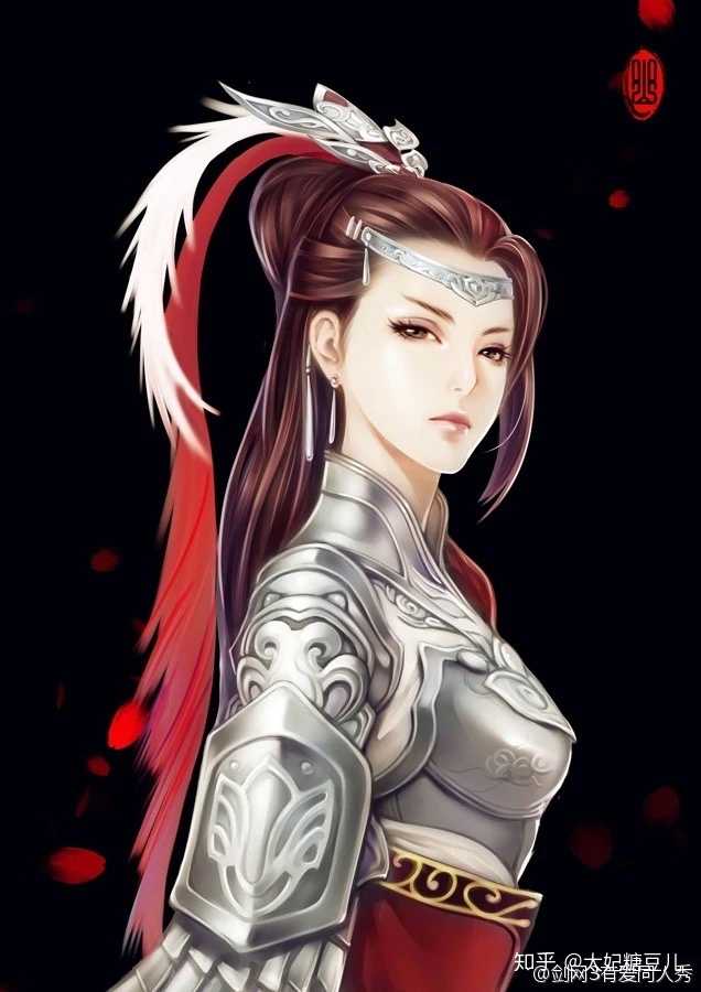 有没有看起来英气十足的古风女生图片?