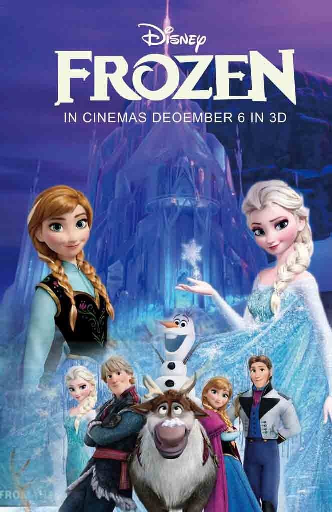 9 8,冰雪奇缘 frozen(2013,豆瓣评分8.