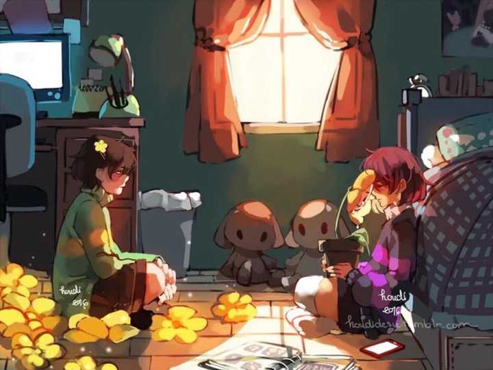 undertale的壁纸可以发一些吗?