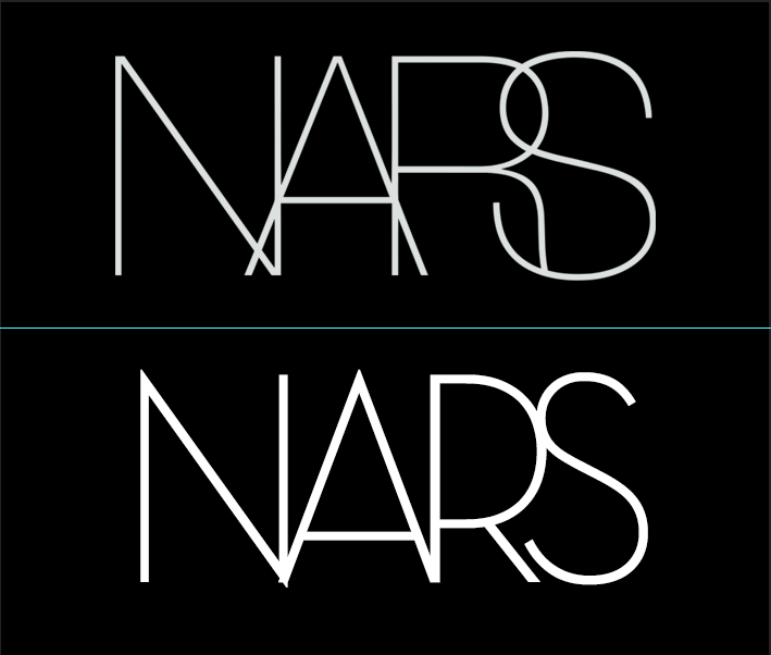 nars 化妆品标志是什么字体,或者有什么类似的纤细的英文字体推荐?