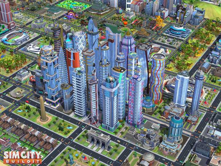 建筑师,规划师玩 simcity buildit(模拟城市建造)是种