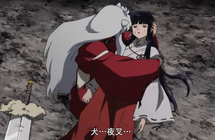 《犬夜叉》里的桔梗和戈薇长得完全相同,但是有一部分