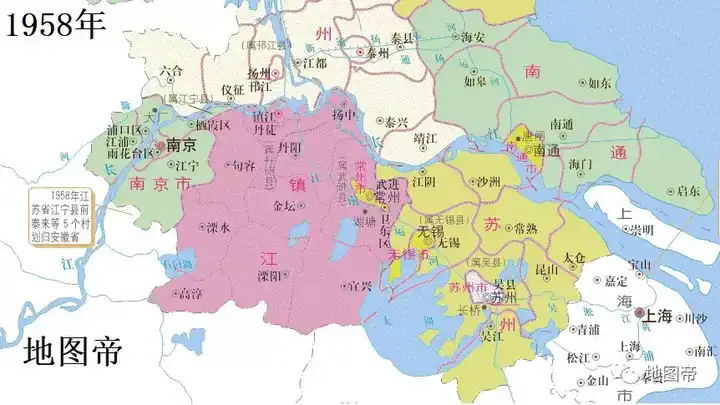 为什么江苏宜兴会划给无锡,明明感觉两个城市都没什么