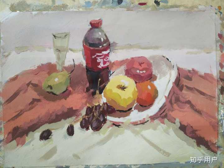 素描色彩画成这样如何提高?