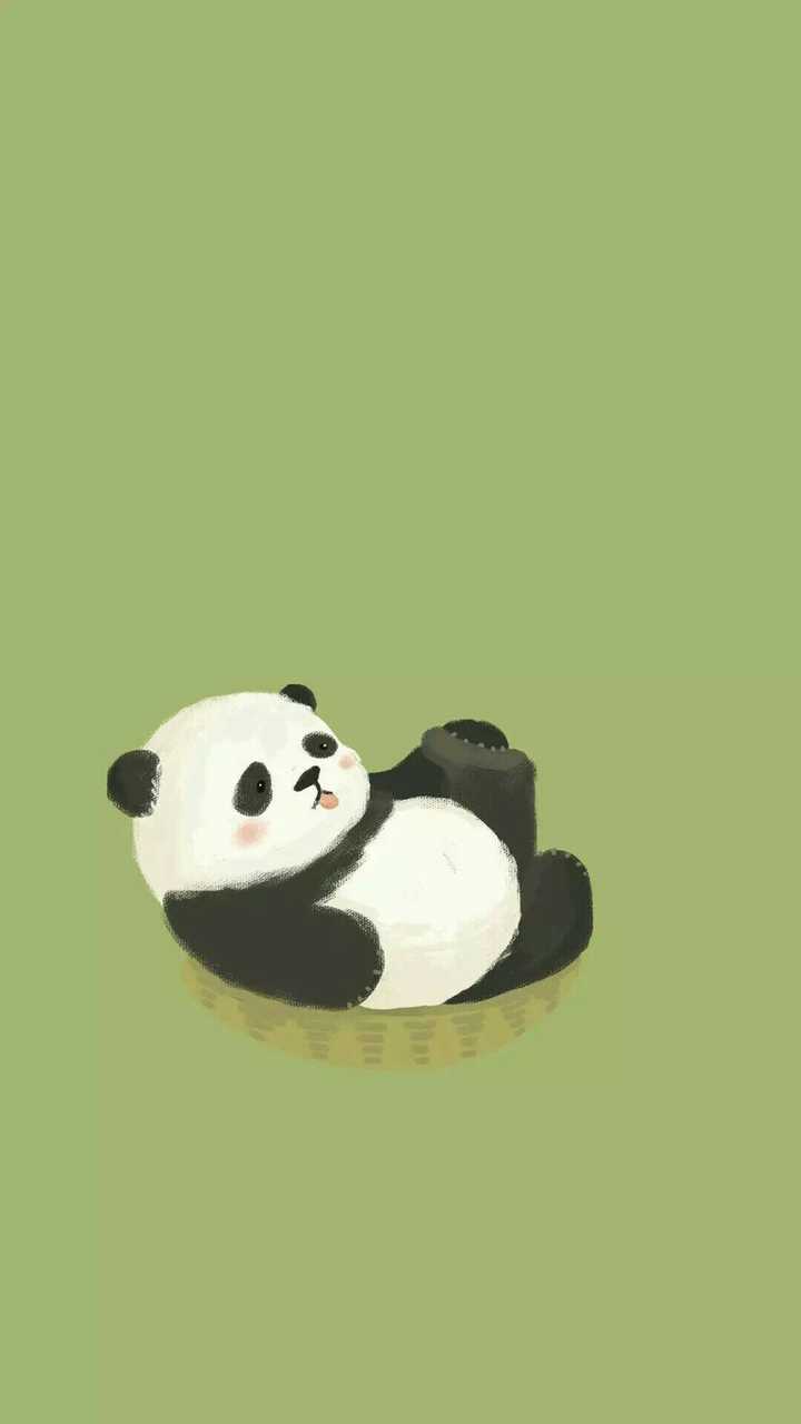 有没有很喜欢的熊猫图片壁纸?