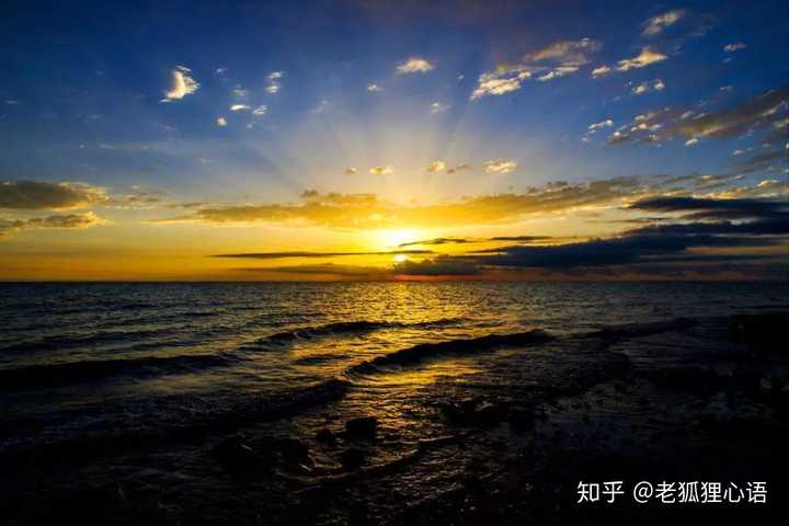 青海湖日出