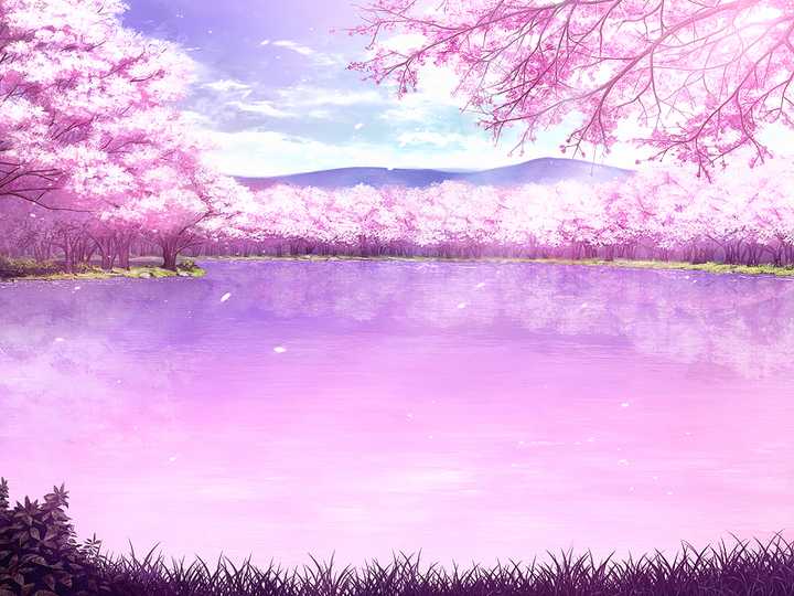 动漫里有哪些樱花场景可以做壁纸?