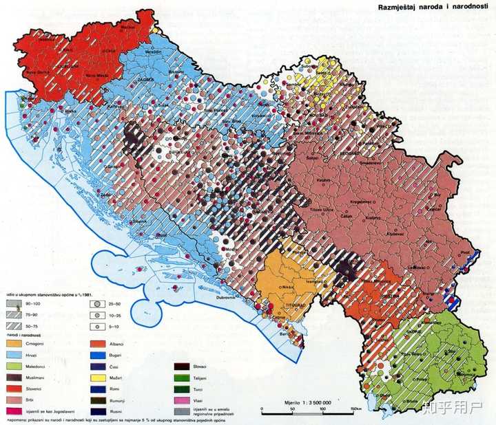 塞族占南斯拉夫人口比例约四成,是克族的约1.5倍.