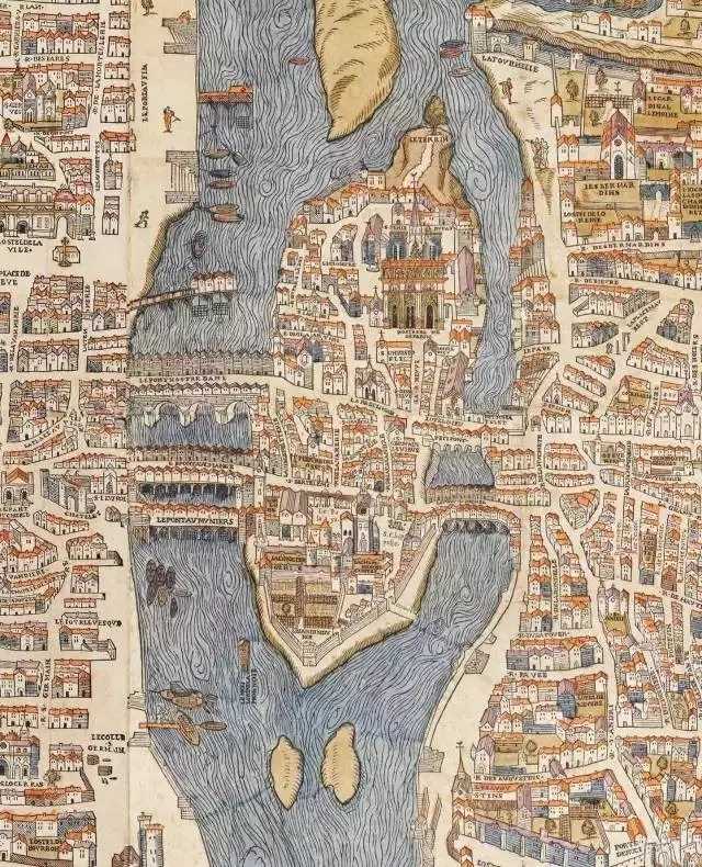 1550年巴黎地图1550年巴黎地图