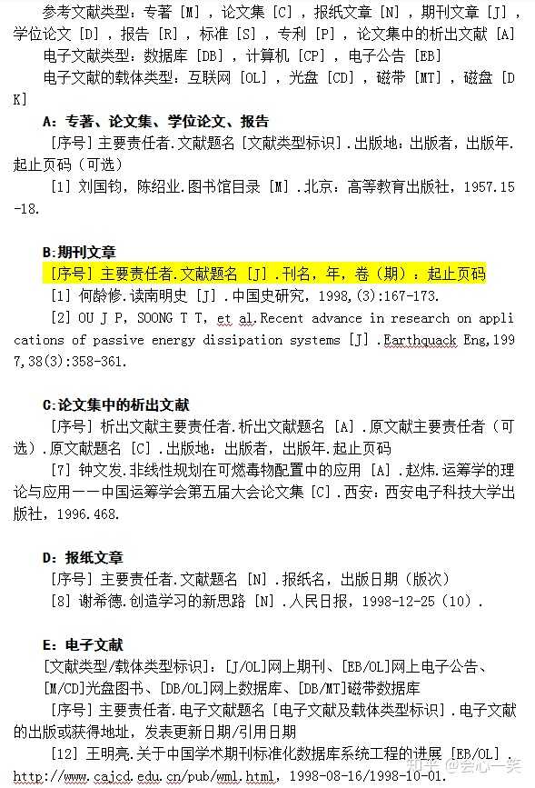 论文参考文献的格式怎么样才更加规范?