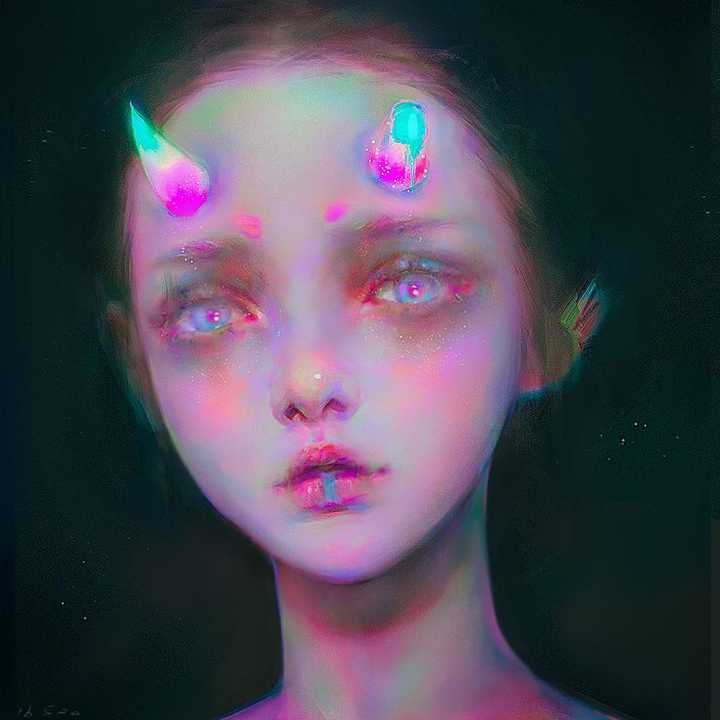 有什么色彩搭配绝美的头像或壁纸吗?