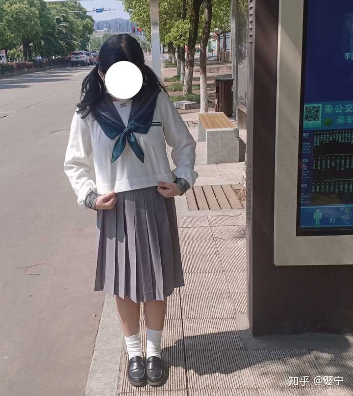 普普通通的jk女孩是什么样的?