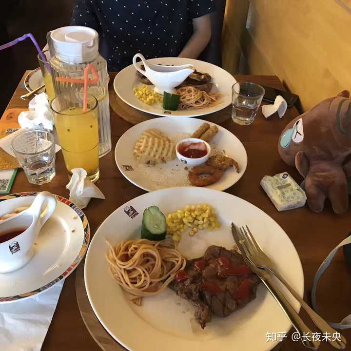 有哪些吃西餐时非常陋(low)的行为?