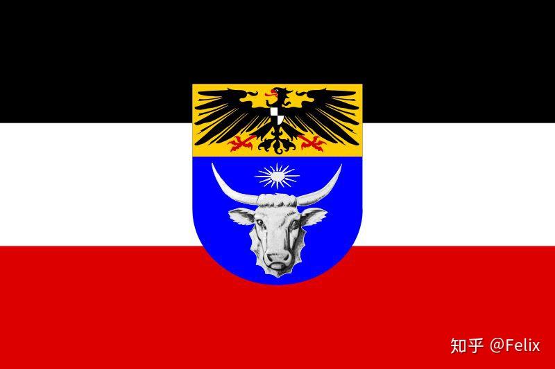 德属西南非洲(德二殖民地)的旗帜