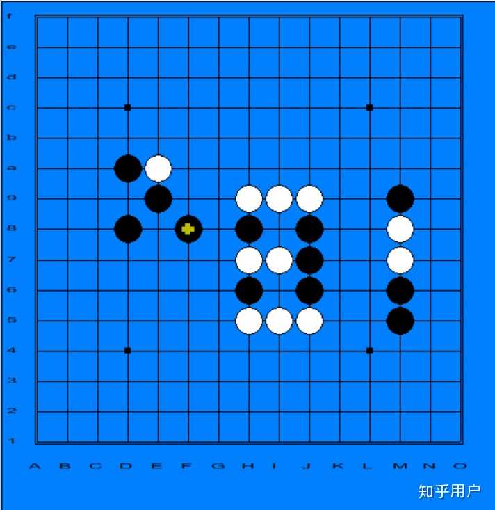 五子棋这个残局怎么走?