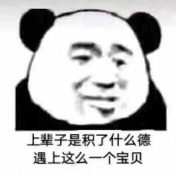 以下是熊猫头区域 嘿嘿