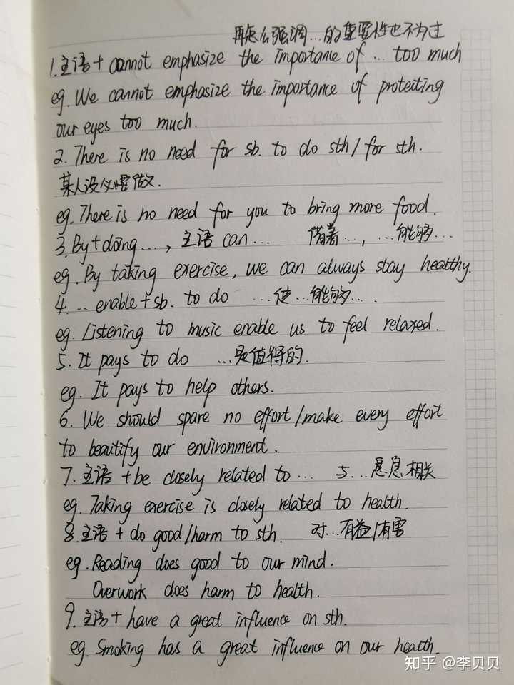 有什么高考英语作文万能句式
