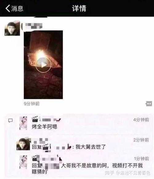 相信大家都看过那个朋友圈发火葬视频结果被回复烤全羊的图.