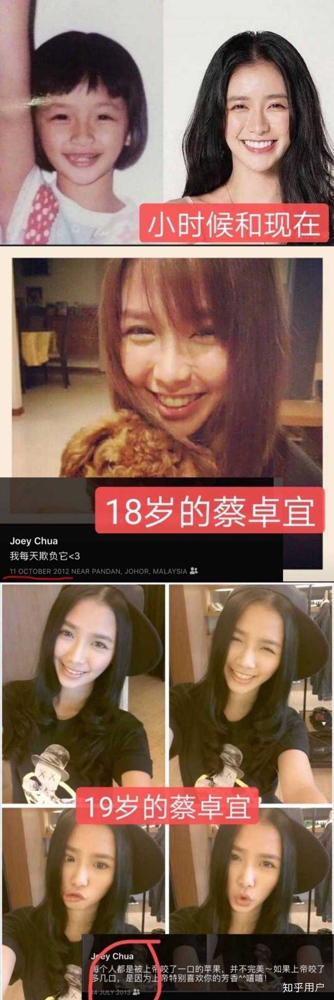 「人妻偶像」蔡卓宜到底整容了吗?