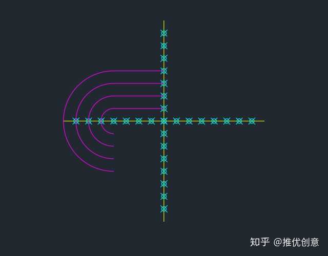 这个图用复制偏移阵列等命令怎么画啊求大神解