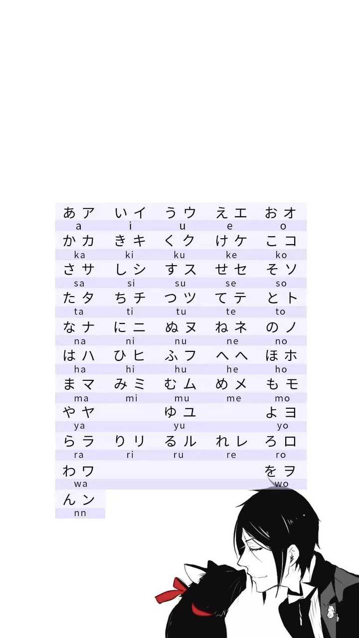 有没有日语五十音图好看的壁纸呢?
