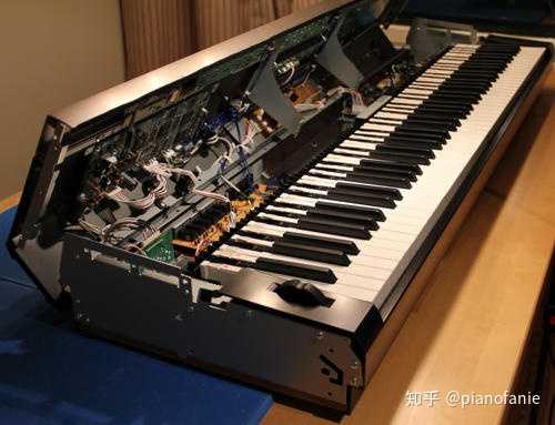 电钢琴的内部结构比钢琴更简单