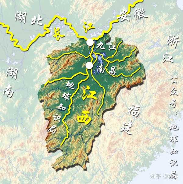 九江不辱其名,确实江河众多,地理条件在江西省内来看可谓是黄金到了