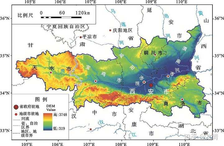 第二,古咸阳地理位置优越:位于关中平原腹地,南临渭河,北依台原和高原