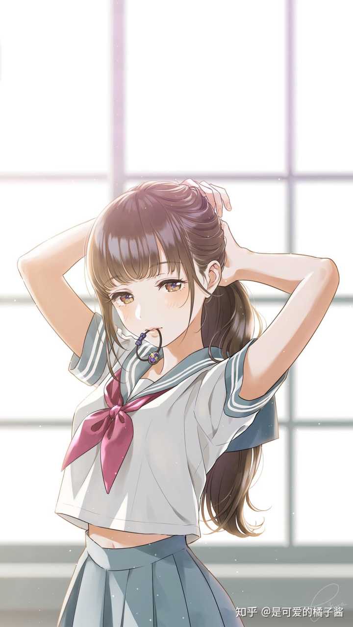 可以给我分享一些好看的动漫少女壁纸吗?
