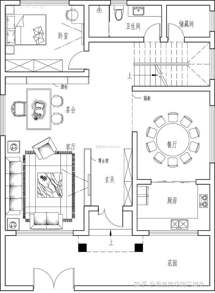 10.8x14米的农村自建房如何设计?