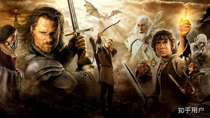 简单一句话讲,就是人类,精灵,矮人,巫师和兽人一起演绎的一场史诗.