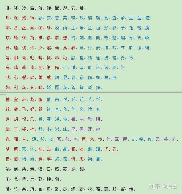 南溪 南兮 南霜 南姝 南陌 南谣 南莺 南竹枝 南望舒 南嘉鱼 南绛云