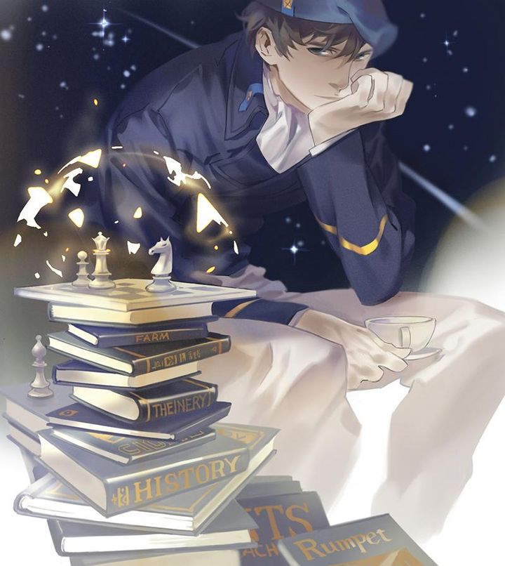 同人 插画 壁纸 绘师:变奏8 高清作品戳:银河英雄传说 杨威利 同人