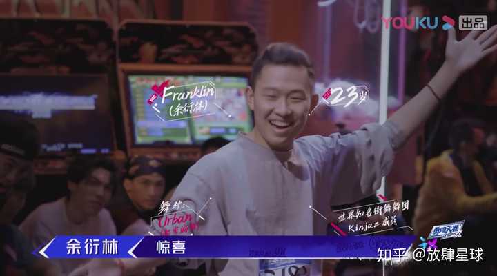 就是街舞》中的franklin余衍林?