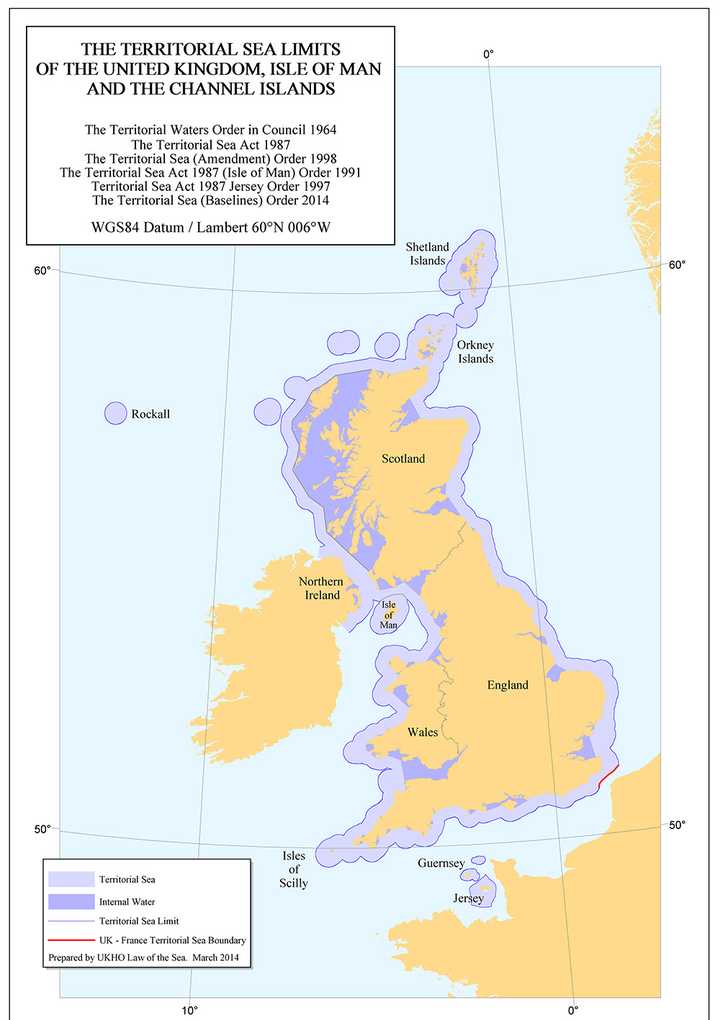 北爱与英国间的海峡属于公海吗?可以自由航行吗?