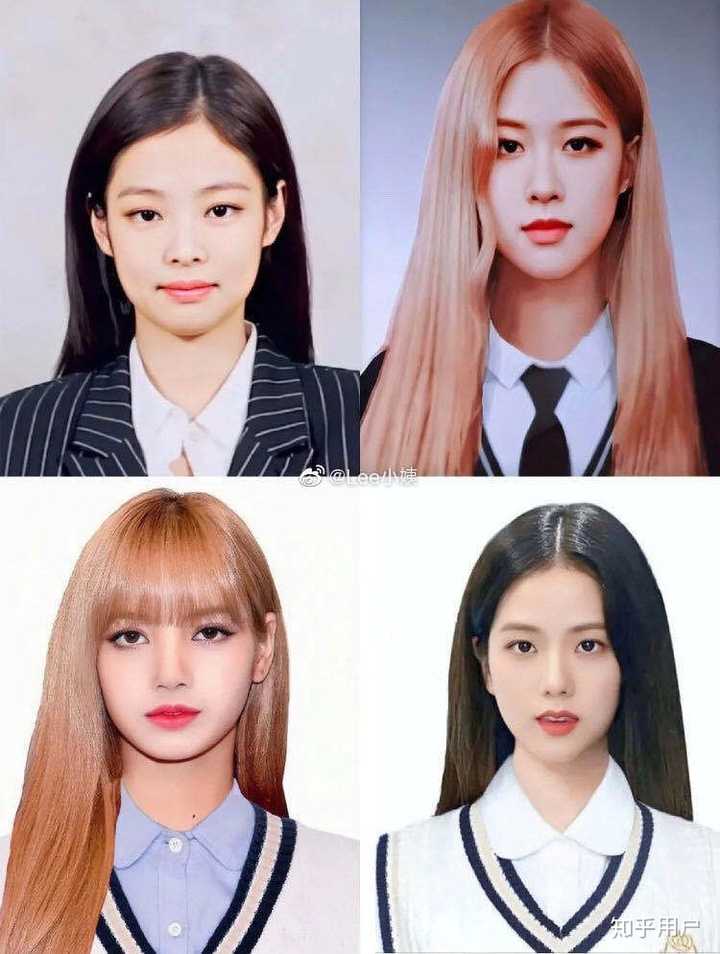 blackpink证件照,blackpink四人证件照 求blackpink全员证件照?