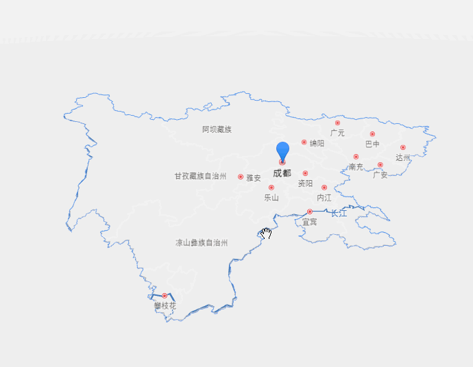 2,定位-高德地图地图:展示位置关系