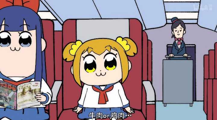据说pop子听到chicken变得生气是源于《回到未来3》,影片中有个人物