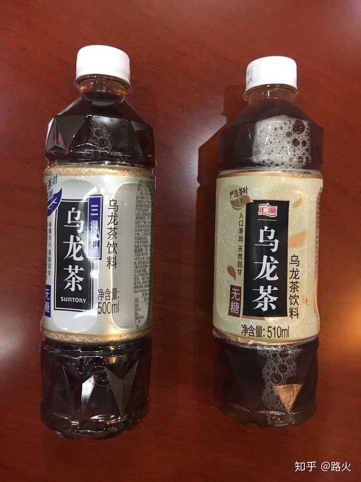 如何看待汇源乌龙茶包装撞脸三得利乌龙茶?