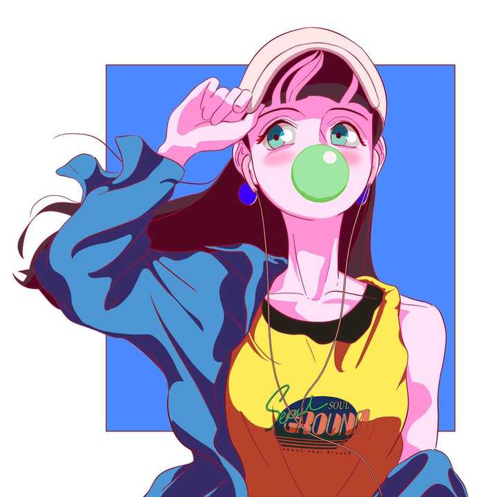 求推荐适合夏天的动漫头像女?