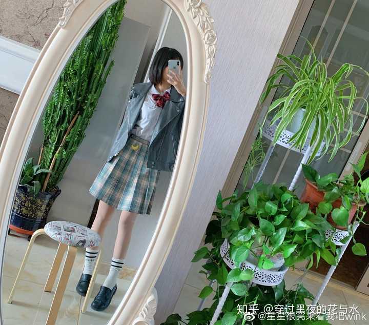 光腿神器可以搭配 jk 制服吗?