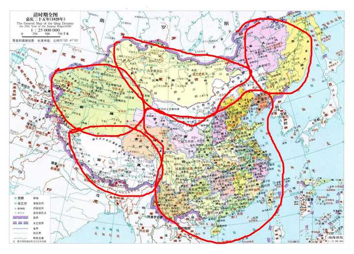 为什么「五族共和」中没有壮族,苗族,彝族等南方少数民族?