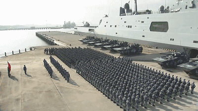 现阶段是不是无法用除核武器的常规军事手段来击败美国海军?