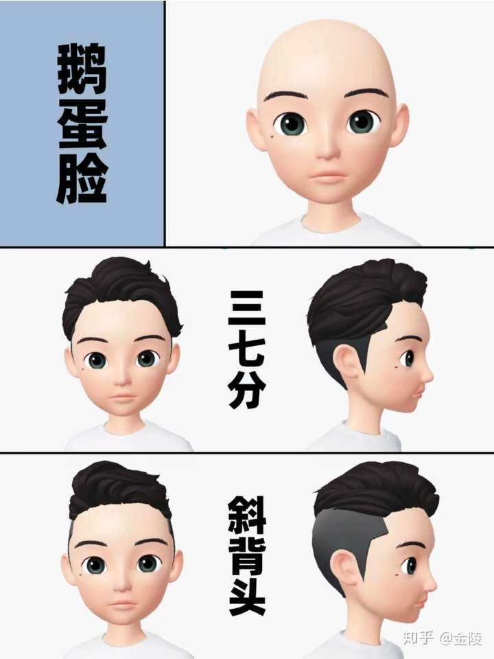 鹅蛋脸