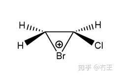 再次按照上面所说的方法对第二种环溴鎓离子进行区域选择性分析,还是